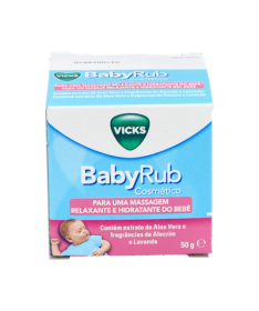 VICKS BABYRUB 50 GRAMOS – foto del producto cada vicks babyrub