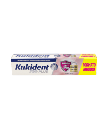 KUKIDENT PRO PLUS BARRERA SIN SABOR 57 G – foto del producto cada kukident pro