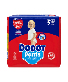 DODOT PANTS TALLA 5 12-17 KG 30 UDS – foto del producto cada dodot pants