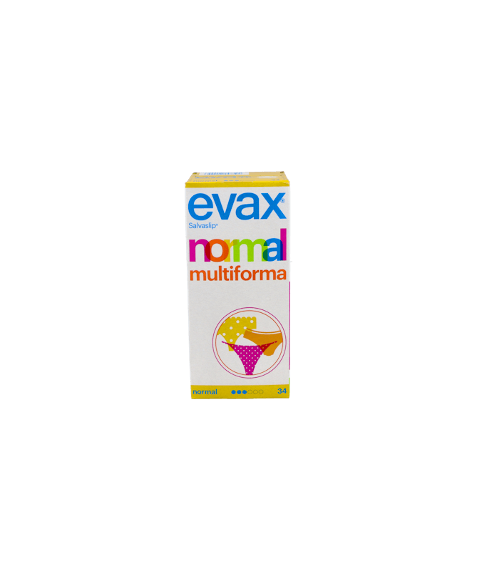 EVAX SALVASLIP NORMAL MULTIFORMA 34 UD – foto del producto cada evax salvaslip