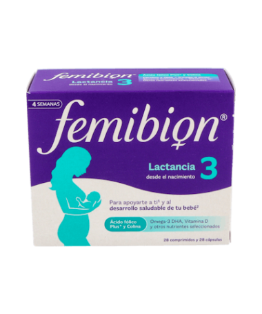 FEMIBION PRONATAL 3 28 UDS – foto del producto cada femibion pronatal