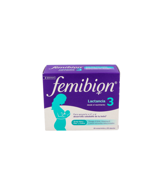 FEMIBION PRONATAL 3 28 UDS – foto del producto cada femibion pronatal