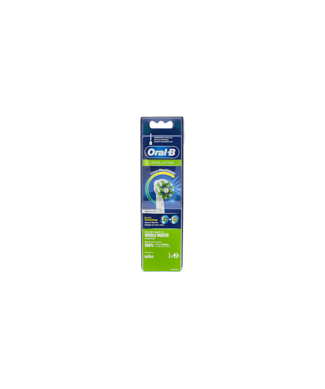 ORAL B RECAMBIO CROSS ACTION 2 UDS – foto del producto oral recambio cross