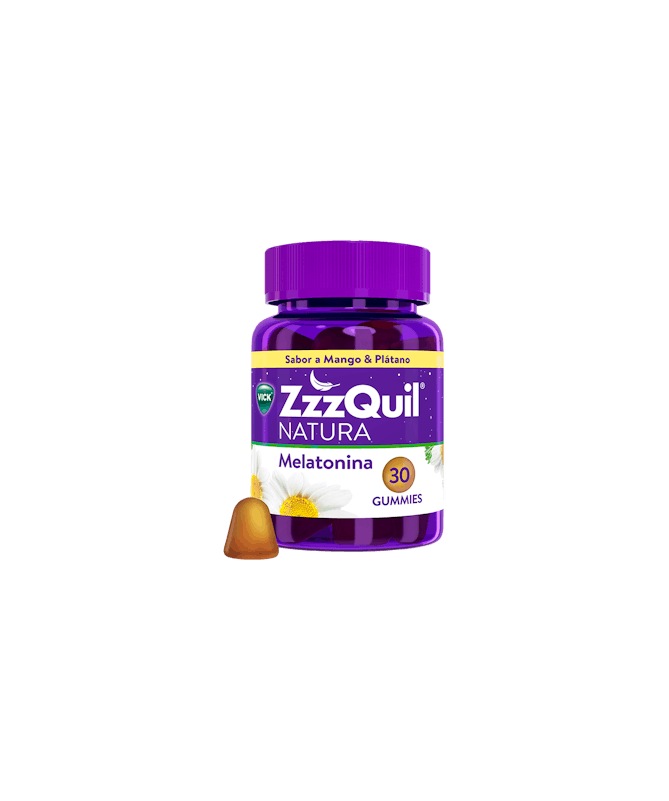 ZZZQUIL MELATONINA MANGO PLATANO 30 GUMI – foto del producto cada zzzquil melatonina