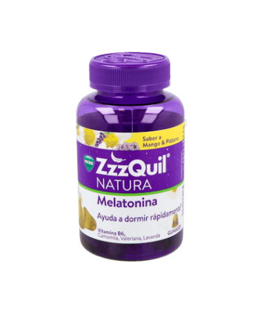 ZZZQUIL MELATONINA MANGO PLATANO 60 GUMI – foto del producto cada zzzquil melatonina