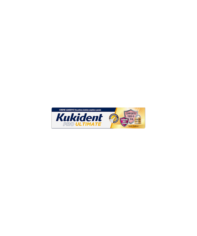 KUKIDENT PRO ULTIMATE SIN SABOR 40GR TUB – foto del producto cada kukident pro