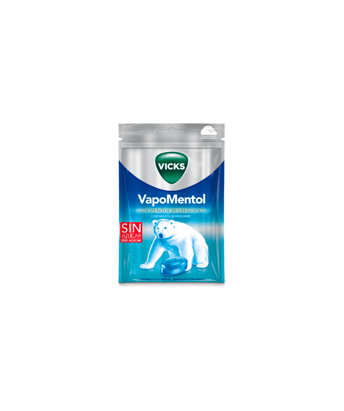 VICKS PRAIMS VAPOMENTOL BOLSA 72G – foto del producto cada vicks praims
