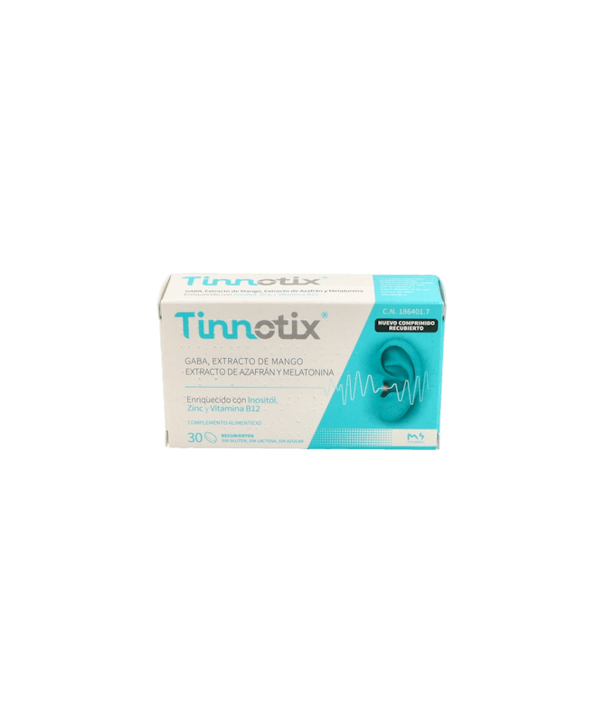TINNOTIX 30 COMPRIMIDOS – foto del producto cada tinnotix comprimidos