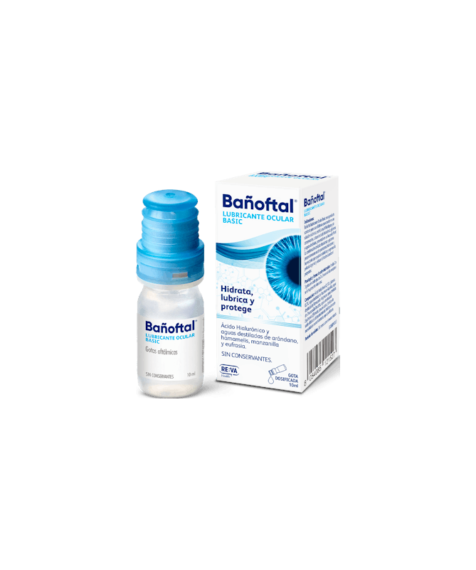 BAÑOFTAL LUBRIC OCULAR BASIC 0.15% 10 ML – foto del producto cada bañoftal lubric