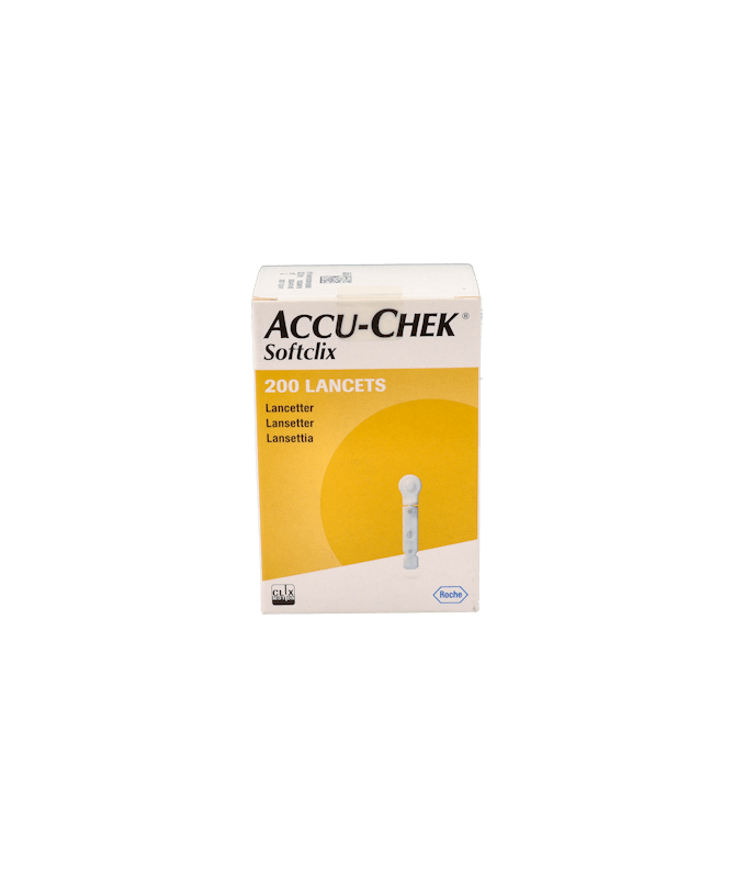 SOFTCLIX II LANCETAS 200 UND – foto del producto cada softclix lancetas