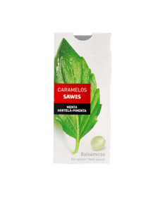 SAWES CARAMELOS MENTA S/AZ. BLISTER – foto del producto cada sawes caramelos