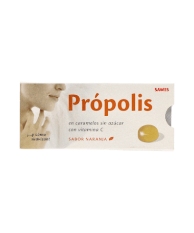 SAWES PROPOLIS NARANJA CARAMELOS S/AZUC – foto del producto propolis naranja ácido