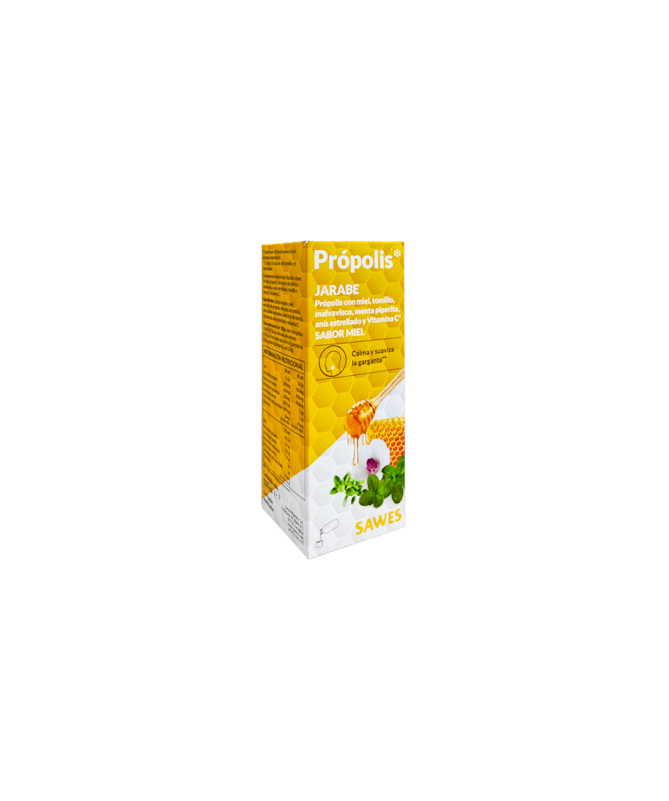 PROPOLIS JARABE MIEL SAWES 150 ML – foto del producto cada propolis jarabe