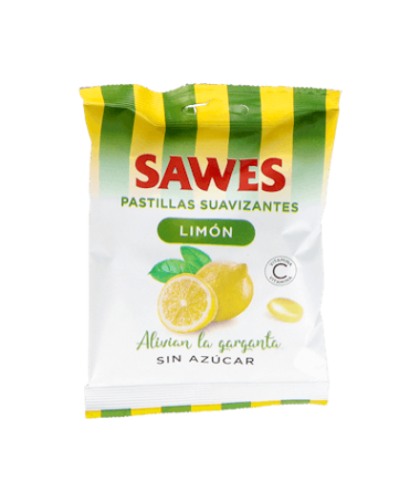 CARAMELOS SAWES LIMON S/AZUCAR BOLSA – foto del producto caramelos sawes limon