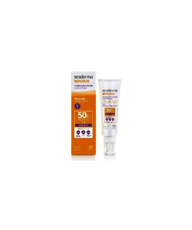 REPASKIN SPF50 FLUIDO INVISIBLE 50ML – foto del producto cada repaskin spf50