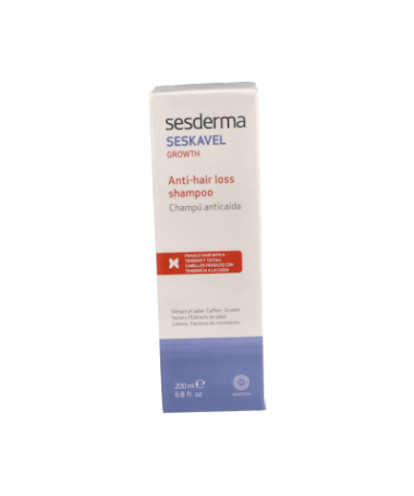 SESKAVEL CHAMPU ANTICAIDA 200 ML. – foto del producto seskavel capilar caída