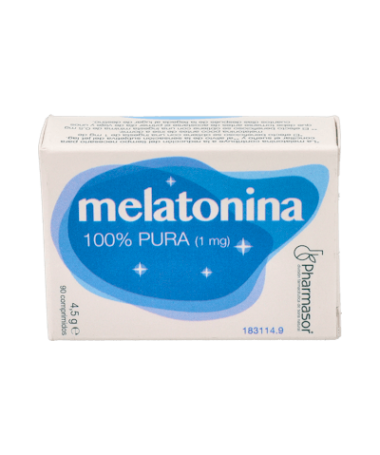 MELATONINA 100% PURA 90 COMP PHARMASOR – foto del producto melatonina 100% pura