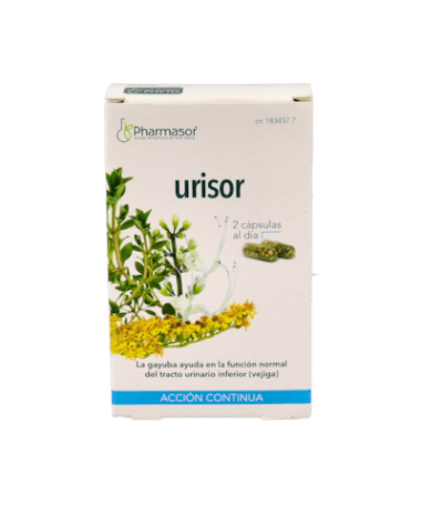 URISOR ACC CONT 30 CAPS HOMEOSOR – foto del producto extracto seco cápsula