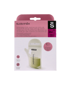 SUAVINEX BOLSAS LECHE MATERNA 25 UDS – foto del producto cada suavinex bolsas
