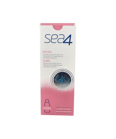 SEA4 COLUTORIO ENCIAS SIN ALCOHOL 500 ML – foto del producto cada sea4 colutorio