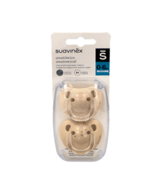 CHUPETE CLASICO TETINA ANAT 0-6M SILI 2U – foto del producto cada chupete clasico