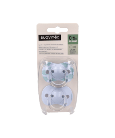 SUAVINEX CHUPETE FISIOL SILICONA 0-6M 2U – foto del producto cada suavinex chupete