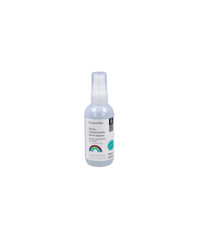 HIGIENIZANTE MANOS SPRAY SUAVINEX 100 ML – foto del producto cada higienizante manos
