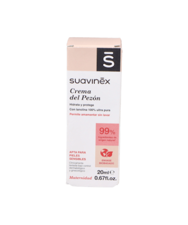CREMA SUAVINEX CUIDADO DEL PEZON 30 ML – foto del producto crema suavinex pezón