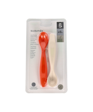 SUAVINEX CUCHARA INFANTIL +6M 2 U – foto del producto cada suavinex cuchara