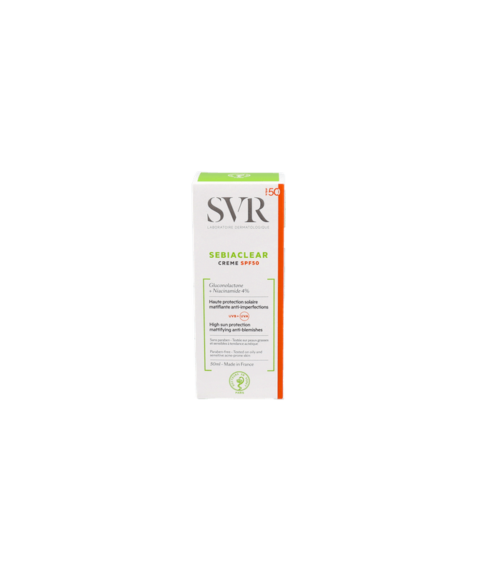 SEBIACLEAR CR SPF50 ANTIIMPERFECCIO 40ML – foto del producto cada sebiaclear spf50