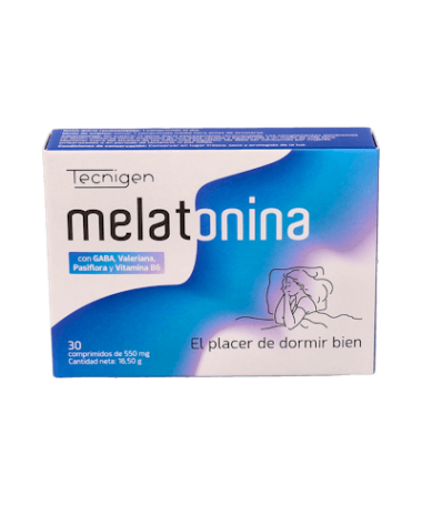 TECNIGEN MELATONINA 30 COMPR – foto del producto cada tecnigen melatonina