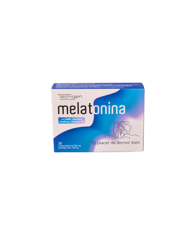 TECNIGEN MELATONINA 30 COMPR – foto del producto cada tecnigen melatonina