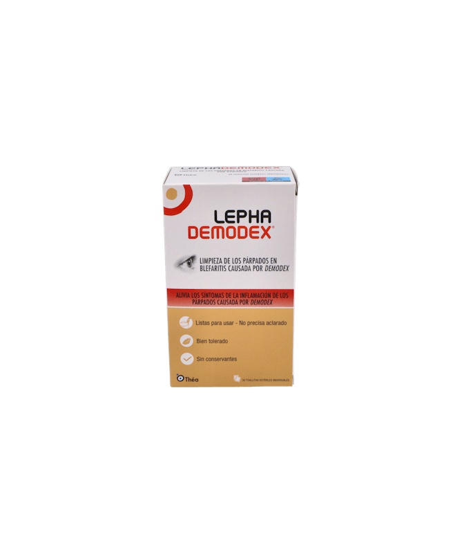 LEPHADEMODEX 30 TOALLITAS ESTERILES – foto del producto loción peg fosfato