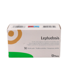 TOALLITAS LEPHADOSIS 30 ESTERILES – foto del producto cada toallitas lephadosis