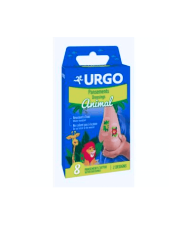 URGO ANIMAL KIDS TATOO 8 APOS – foto del producto cada urgo animal