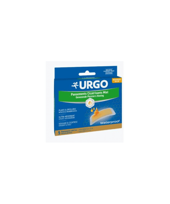 URGO CICATRIZANTE MIEL 5 APOSITOS – foto del producto cada urgo cicatrizante