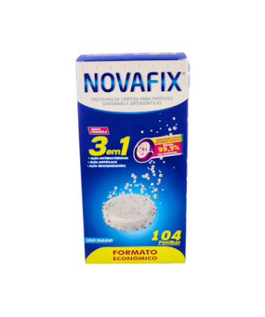 NOVAFIX TABLETAS ANTIBACTERIANAS 104 UNI – foto del producto cada novafix tabletas