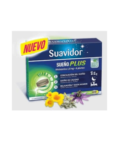 SUAVIDOR SUEÑO PLUS 30 COMPRIMIDOS – foto del producto cada suavidor sueño