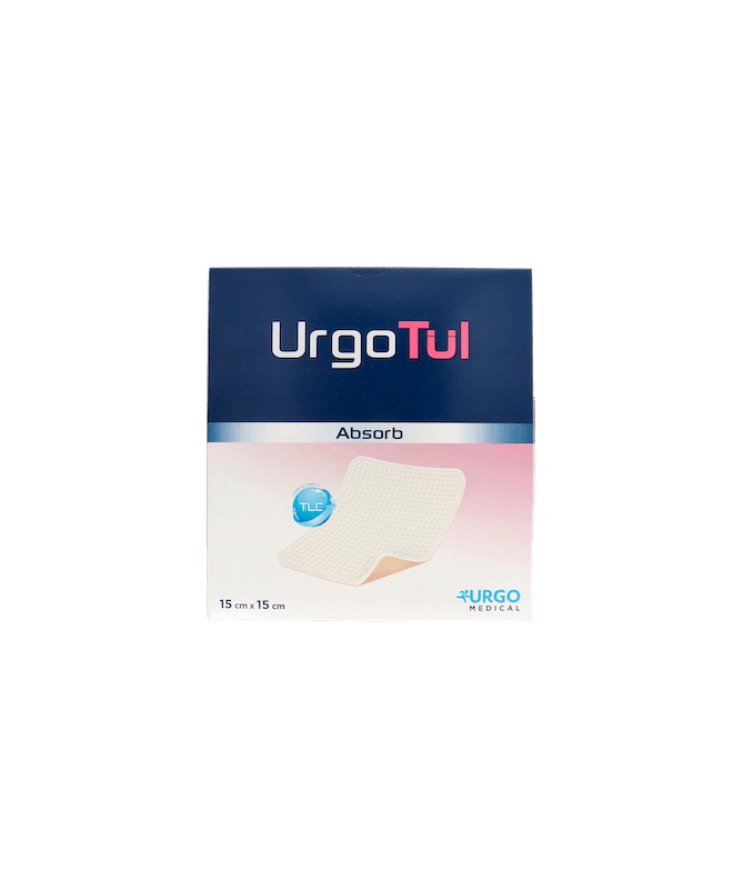 URGOTUL ABSORB APOSITOS 15 CM X 15 CM 3U – foto del producto cada urgotul absorb