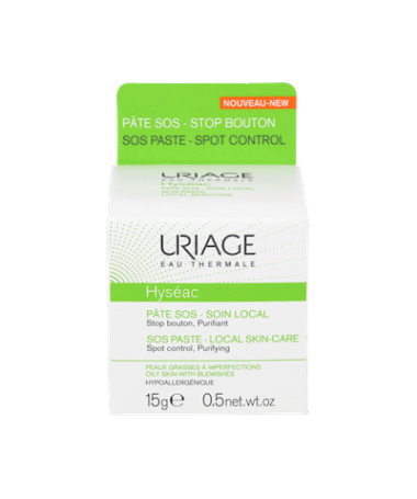 URIAGE HYSEAC PASTA SOS 15 G – foto del producto cada uriage hyseac