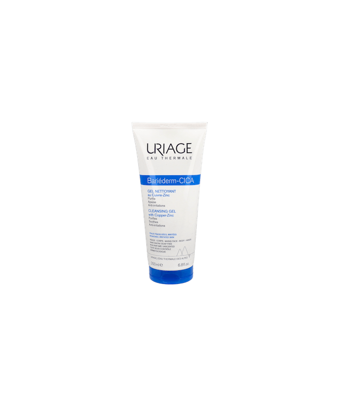 URIAGE BARIEDERM CICA GEL 200 ML – foto del producto cada uriage bariederm