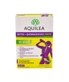 AQUILEA DETOX 10 STICKS – foto del producto extracto seco hojas