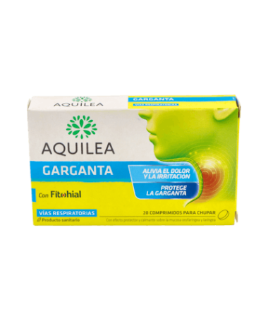 AQUILEA GARGANTA 20 COMPRIMIDOS CHUPAR – foto del producto aquilea garganta comprimidos