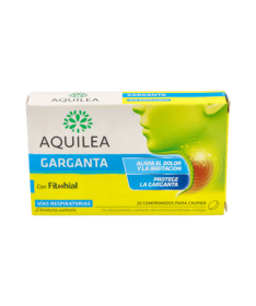 AQUILEA GARGANTA 20 COMPRIMIDOS CHUPAR – foto del producto aquilea garganta comprimidos