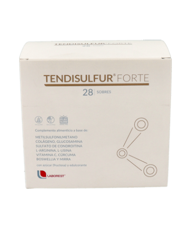 TENDISULFUR FORTE 28 SOBRES – foto del producto extracto 1000 arginina