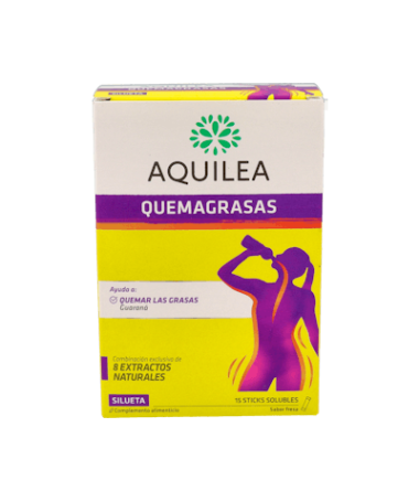 AQUILEA QUEMAGRASAS 15 STICKS – foto del producto cada aquilea quemagrasas