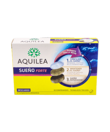 AQUILEA SUEÑO FORTE 30 COMPRIMIDOS – foto del producto cada aquilea sueño