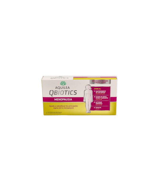 AQUILEA QBIOTICS MENOPAUSIA 30CAPS – foto del producto cada aquilea qbiotics