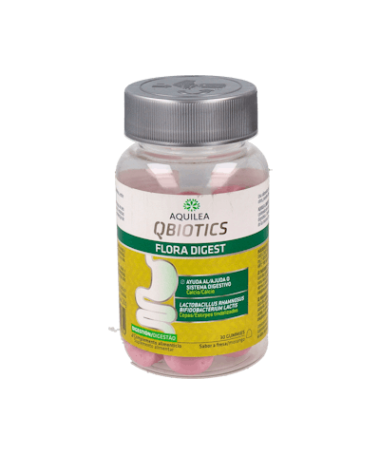 AQUILEA QBIOTICS FLORA DIGEST 30 GUMMIES – foto del producto intestinal salud formulación