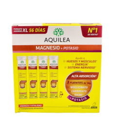 AQUILEA MAGNESIO +POTASIO XL 56 CO EFERV – foto del producto cada aquilea magnesio